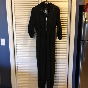 Black jumpsuit